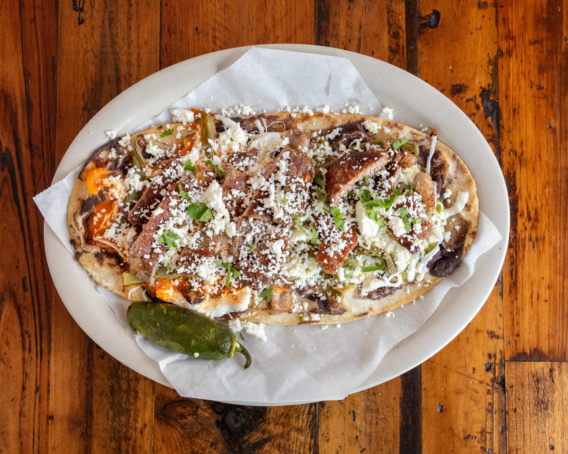Ribeye Steak Huarache