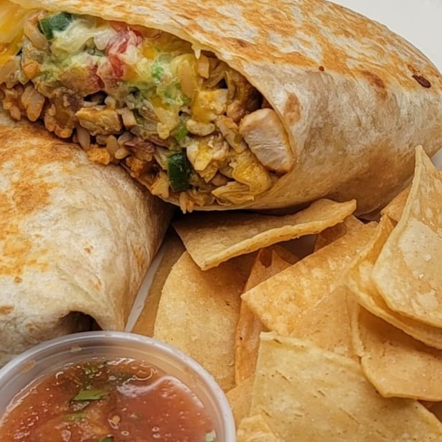Fish Burrito.