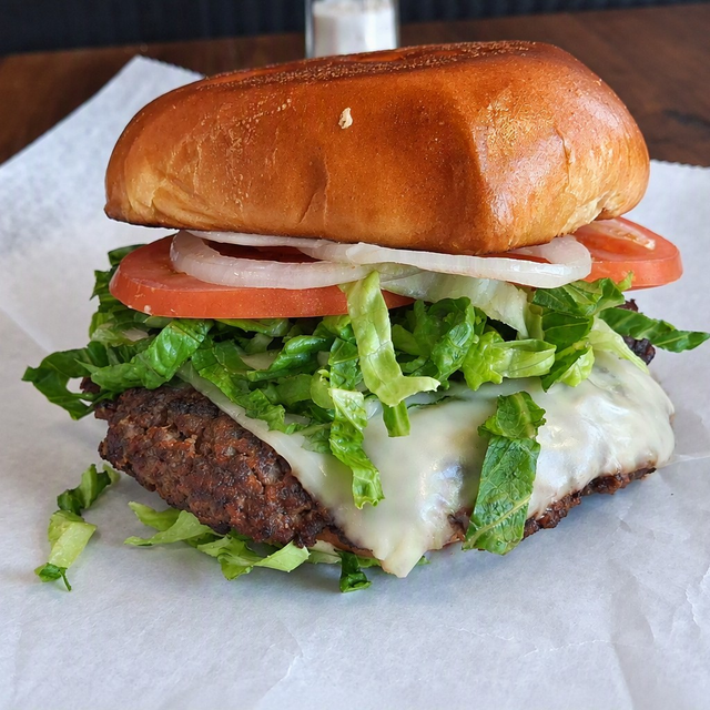 Smashed Cheeseburger.